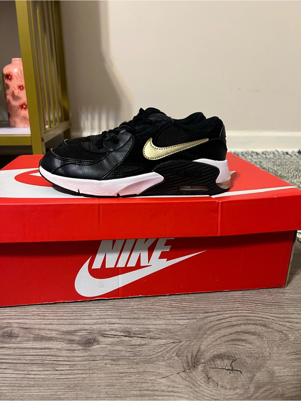 Nike Air Max Excee PS ‘Black Metallic Gold’ CD6892-006
